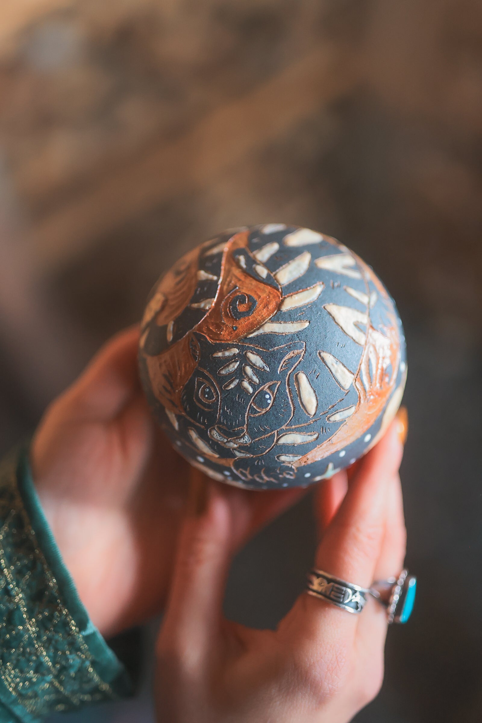 *Reserved* Tiger of Jhasa Jewelry Box for Emily