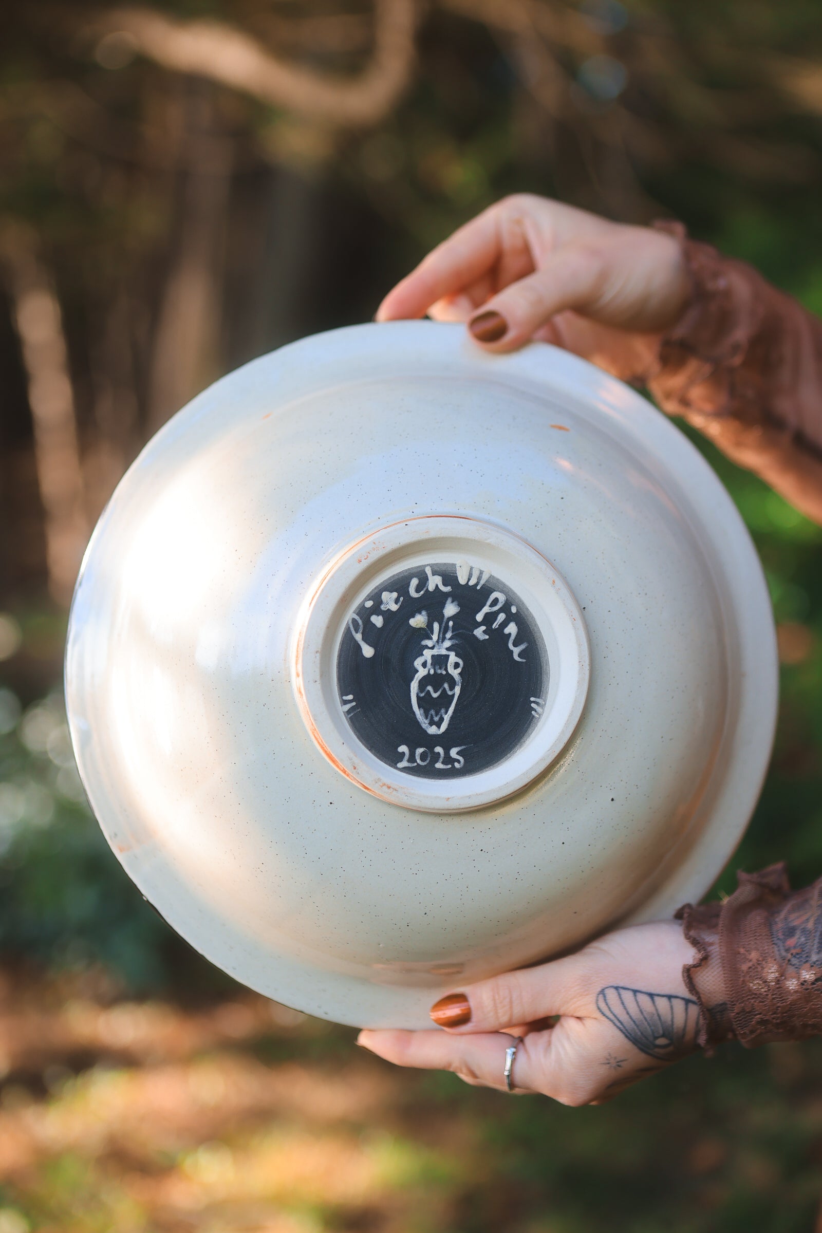 The Autumn Goddess of Arthuria Bowl in Porcelain