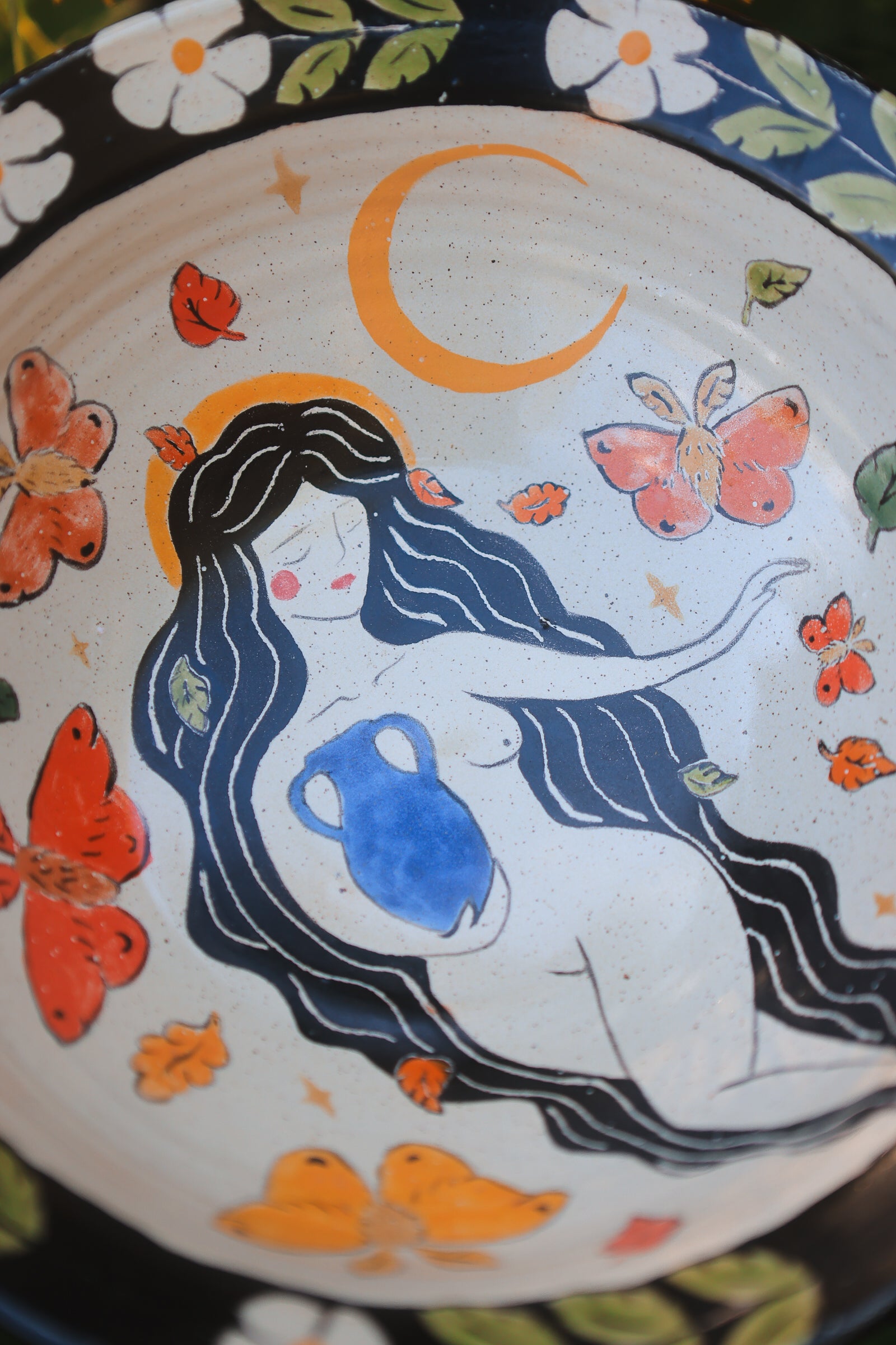 The Autumn Goddess of Arthuria Bowl in Porcelain