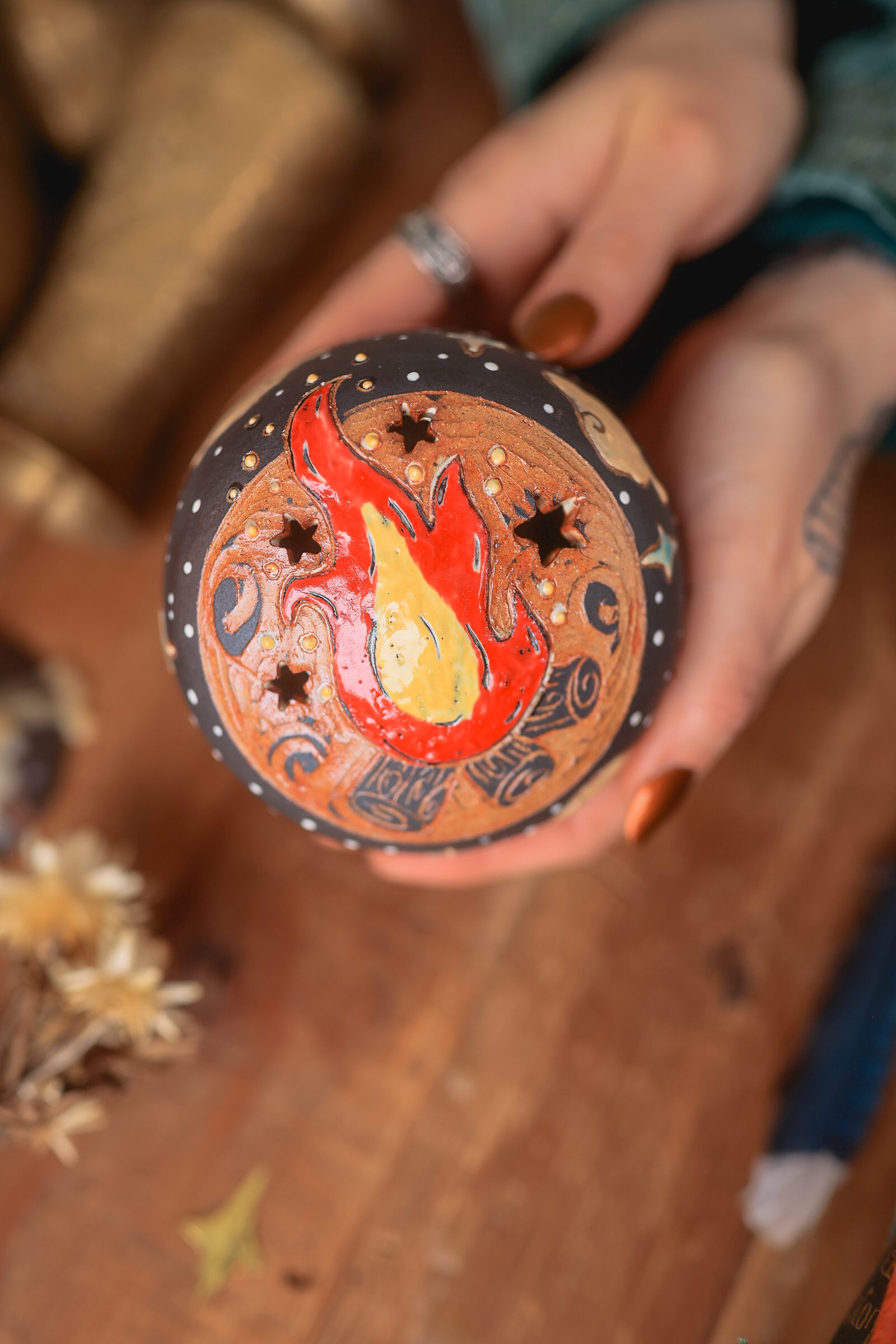 Moonlit Cozy Campfire Incense Box