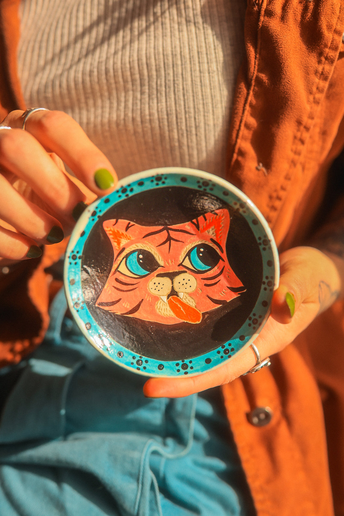 Little Royal Rose Tiger Dish