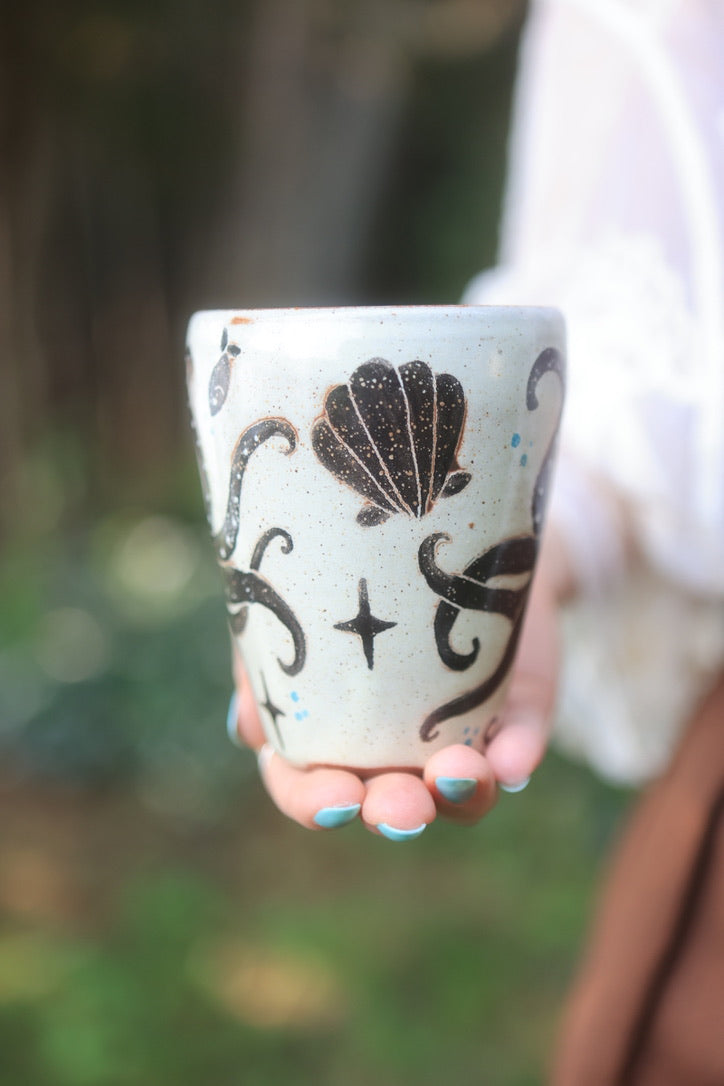15 Painted Ink Octopus Explorers Mug - 10 oz