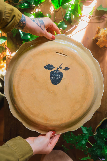 Painted Bunny Sorcerer Platter