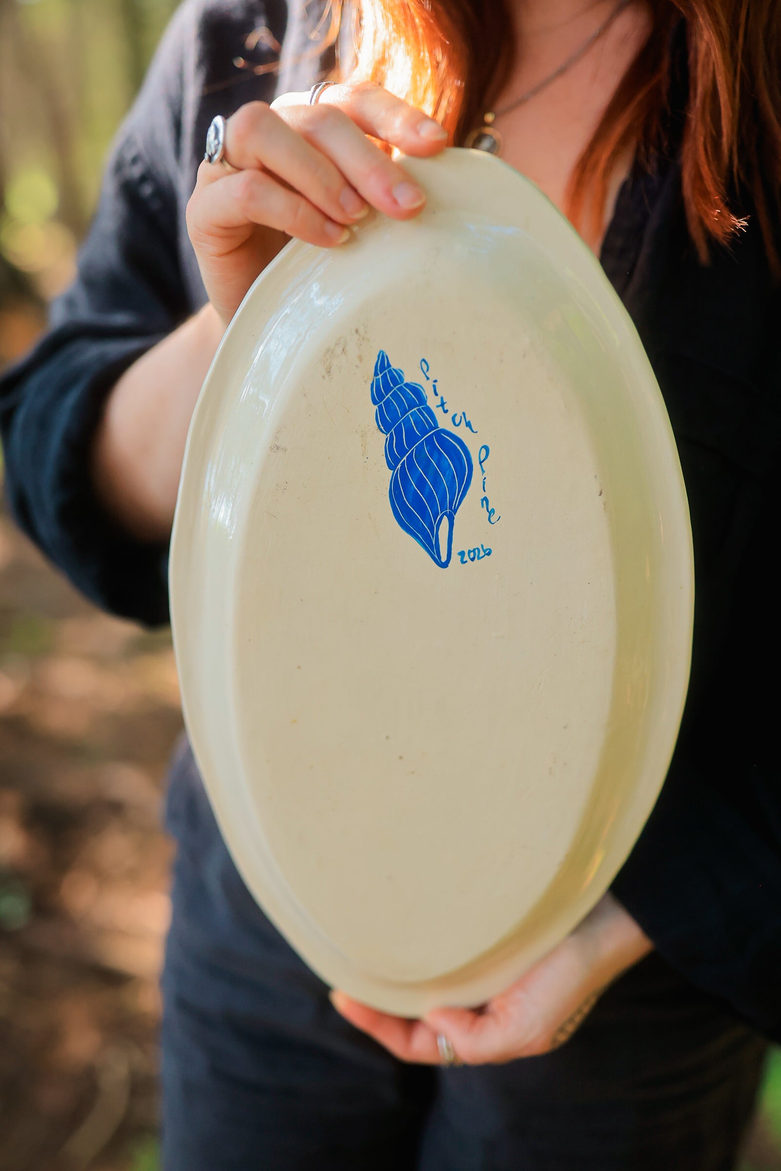 Painted Porcelain Siren&