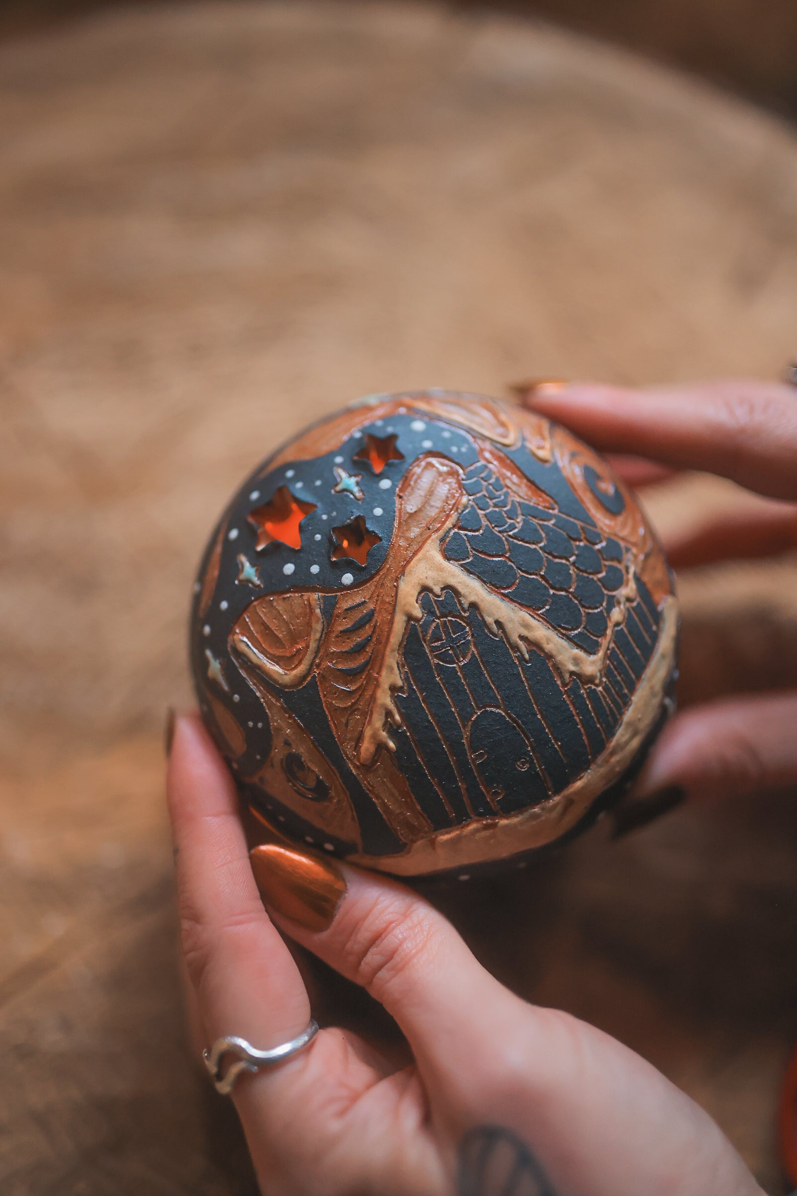 Moonlit Cozy Cabin Incense Box