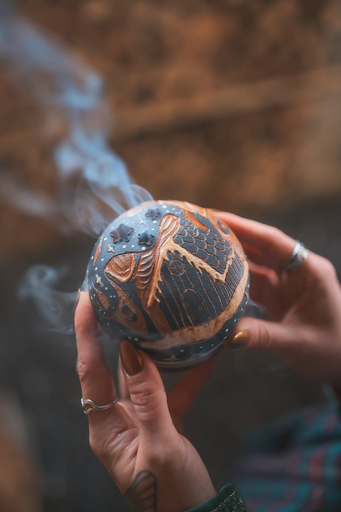 Moonlit Cozy Cabin Incense Box