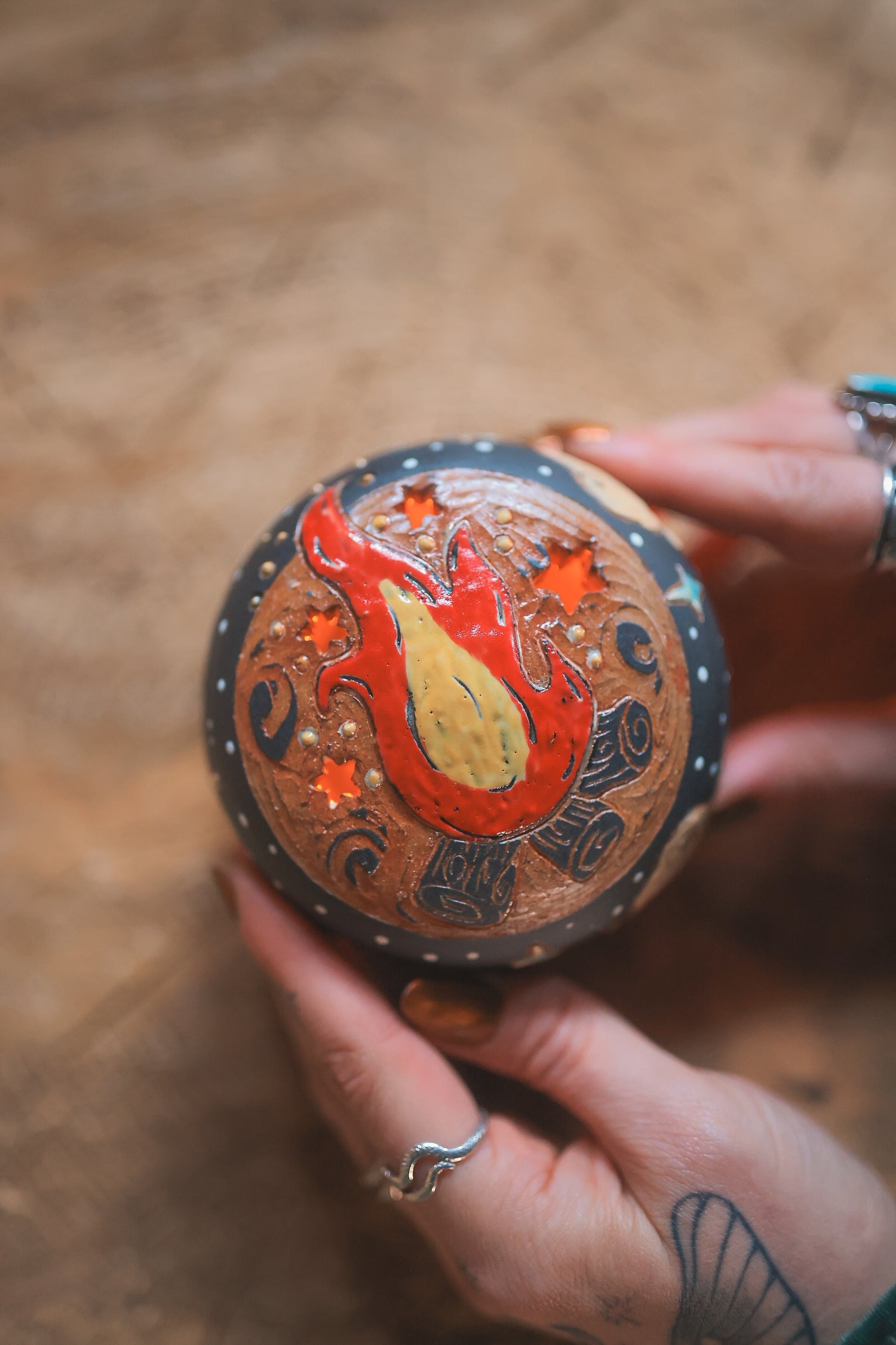 Moonlit Cozy Campfire Incense Box