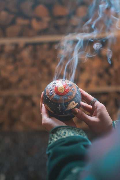 Moonlit Cozy Campfire Incense Box