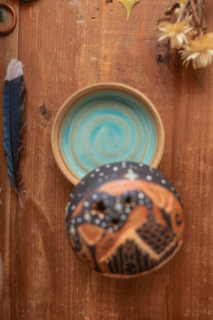Moonlit Cozy Cabin Incense Box