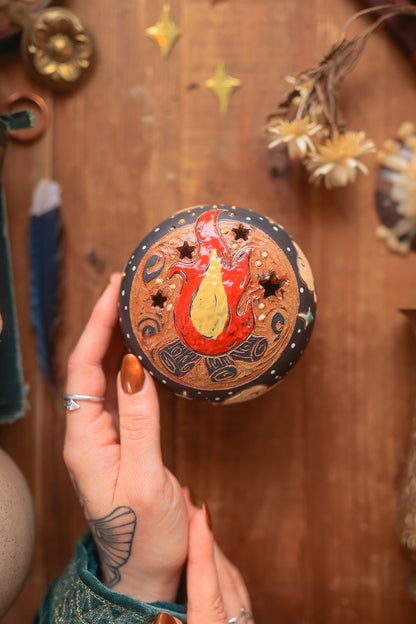 Moonlit Cozy Campfire Incense Box